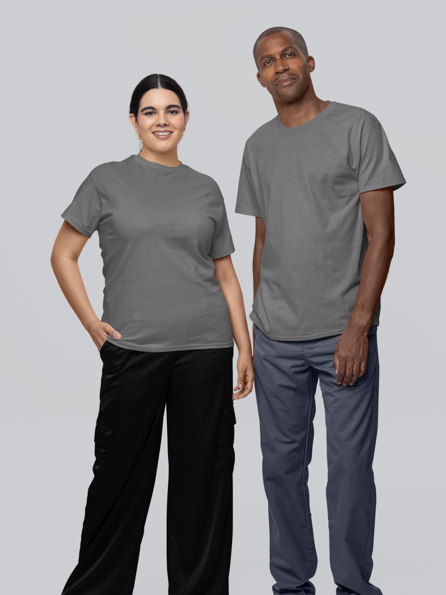 Customised Unisex Cotton T-Shirt | Carbon