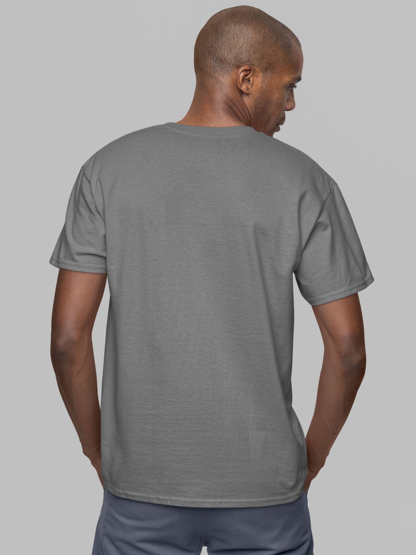 Customised Unisex Cotton T-Shirt | Carbon