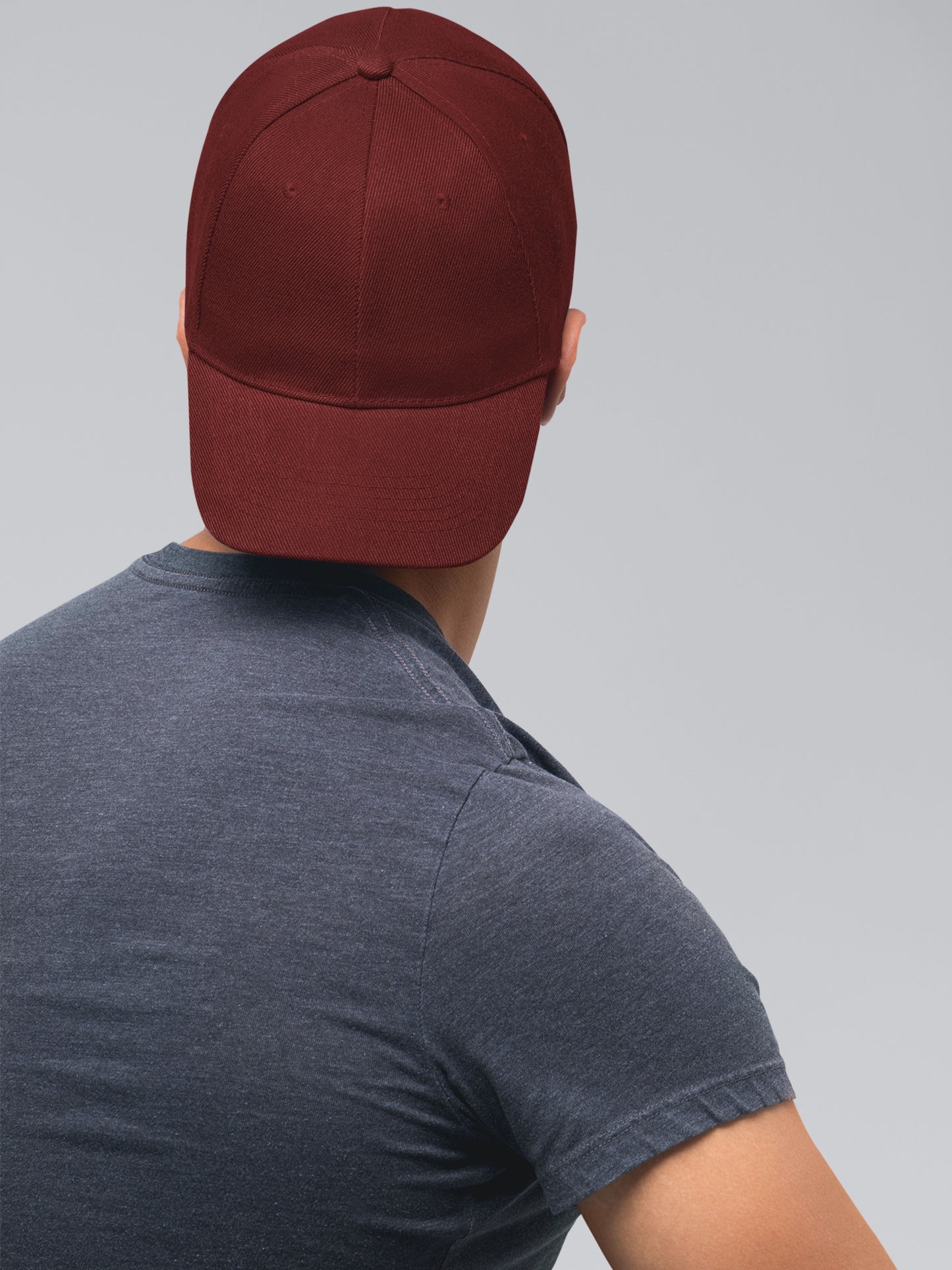Customised Baseball Caps | Maroon