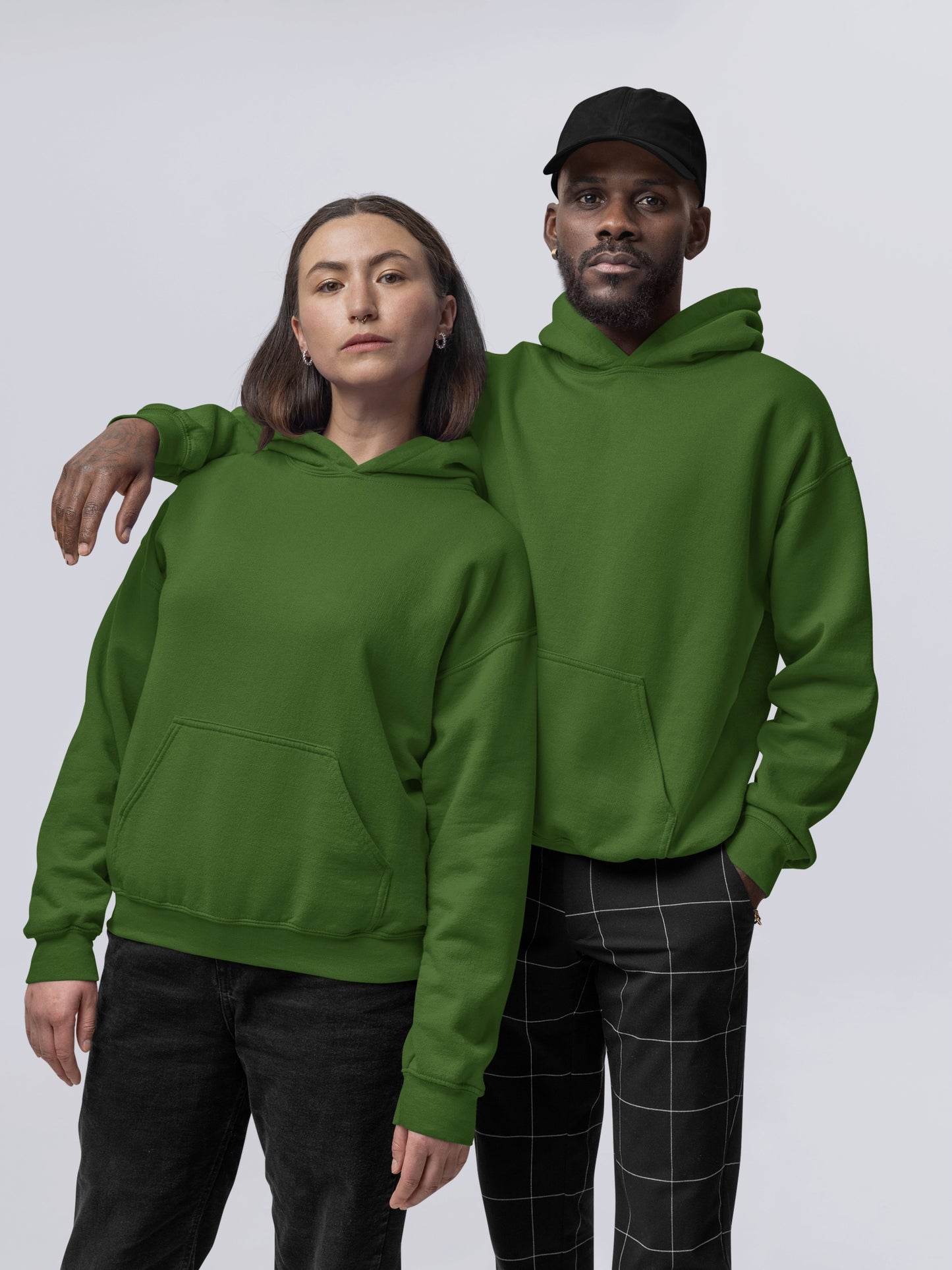 Customised Unisex Hoodie | Green