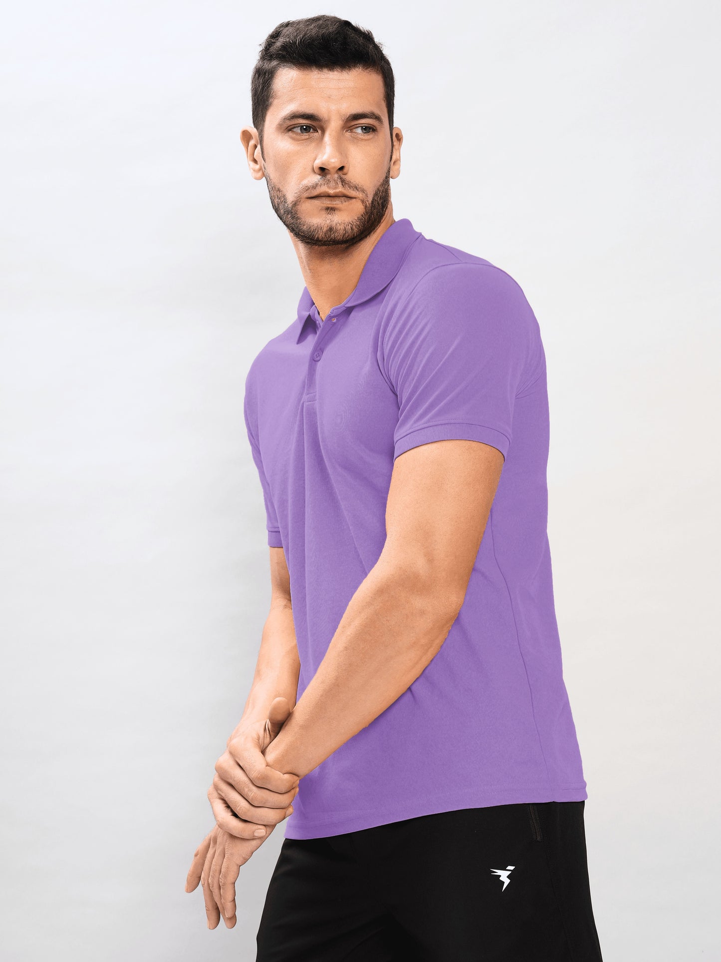 Customised Pique Polo | Violet