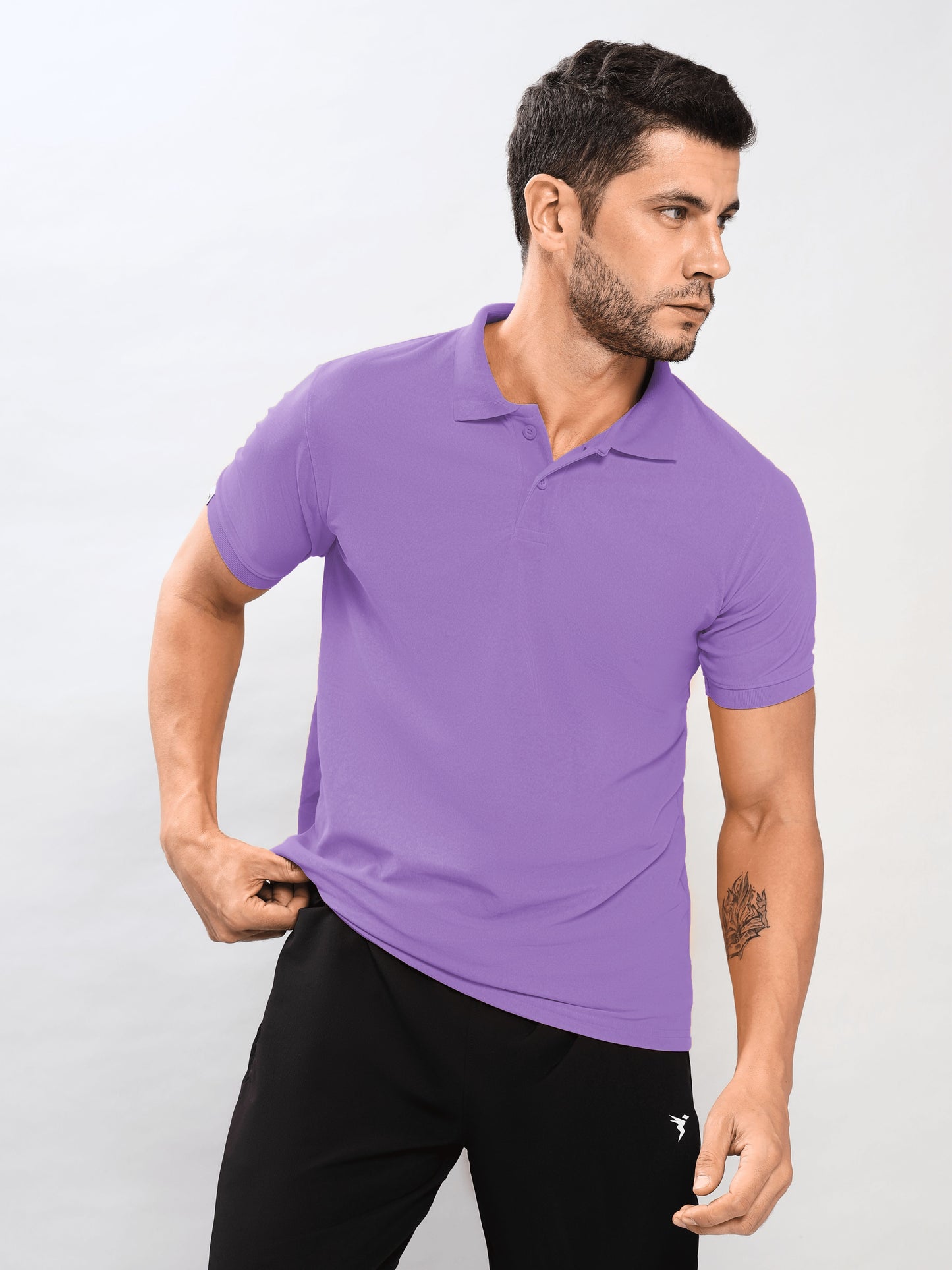 Customised Pique Polo | Violet