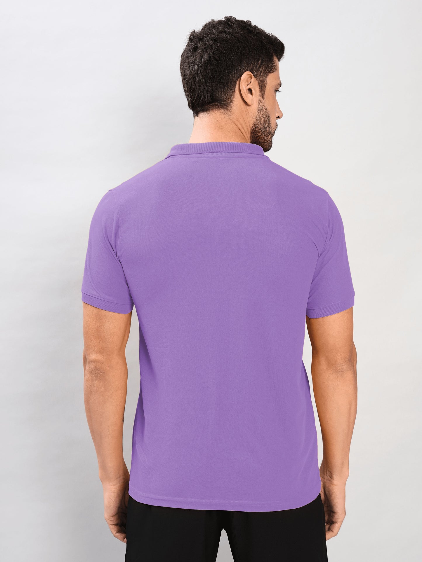 Customised Pique Polo | Violet