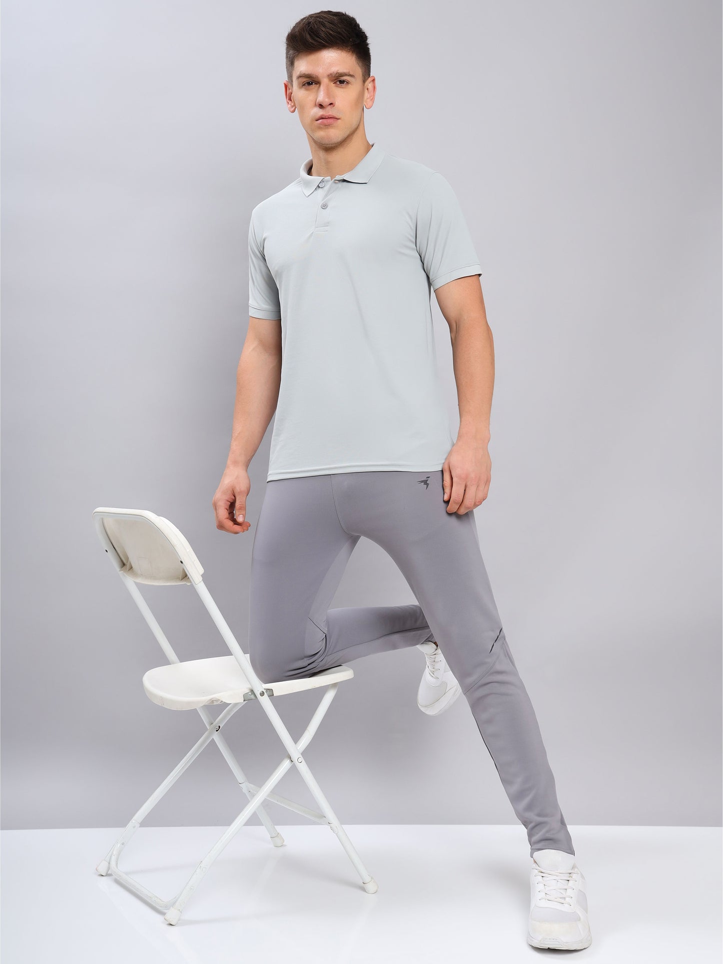 Customised Pique Polo | Grey