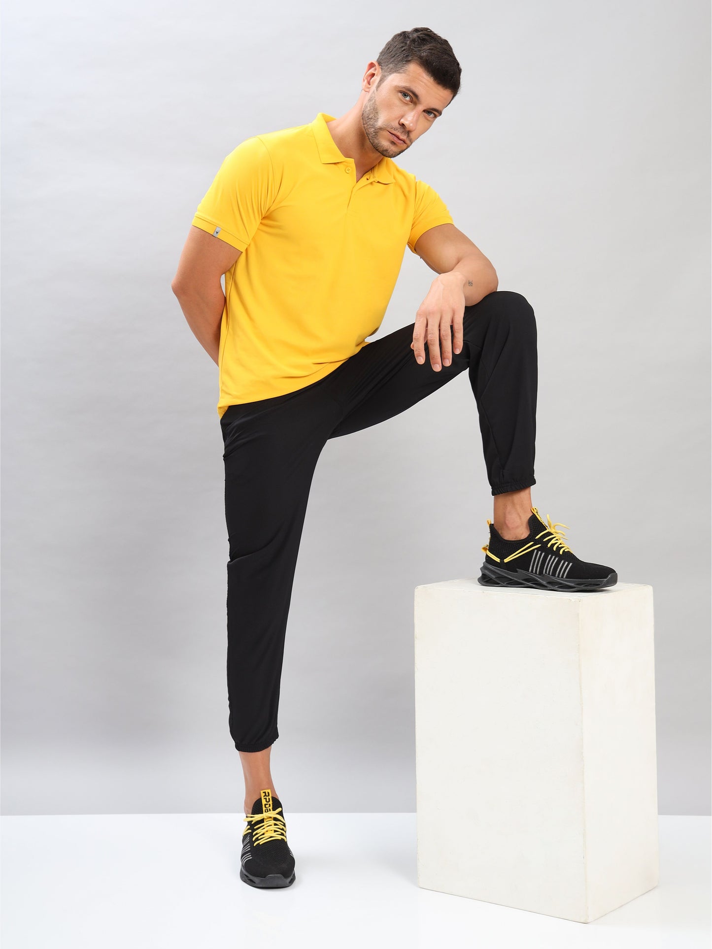 Customised Pique Polo | Yellow