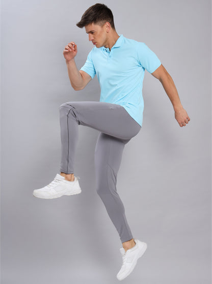 Customised Pique Polo | Sky