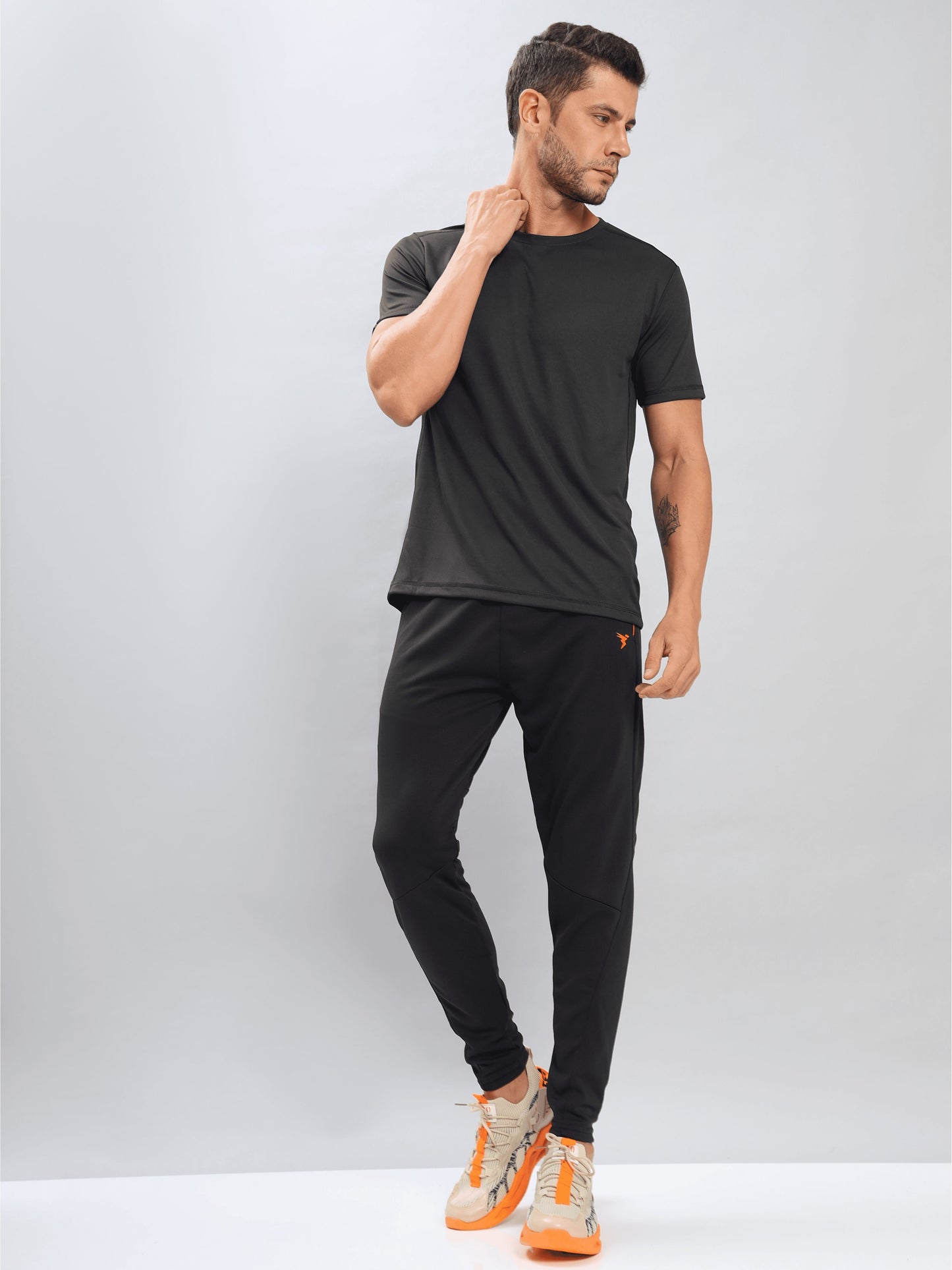 Customised Outdoor T-Shirt | Black