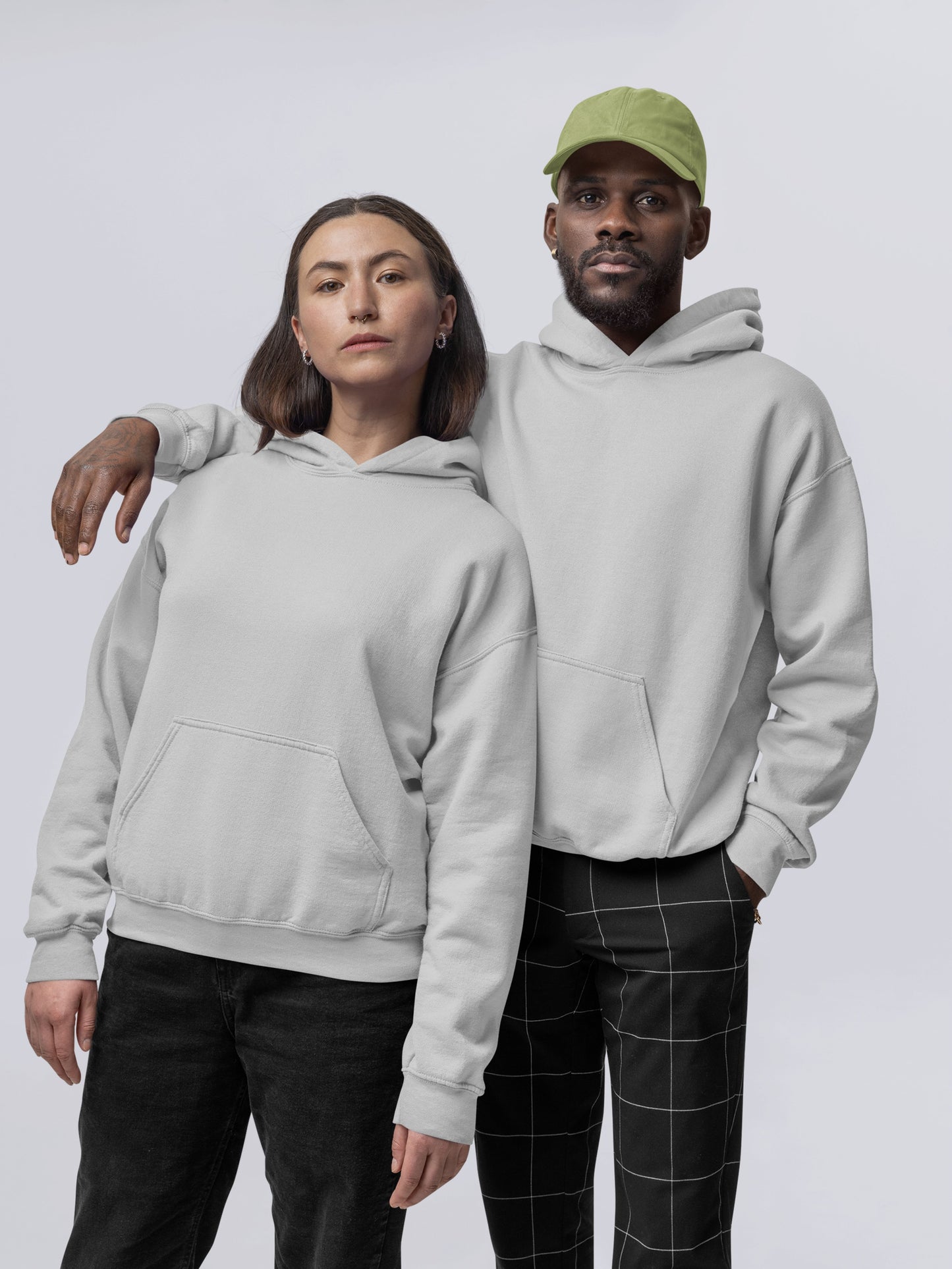 Customised Unisex Hoodie | Grey
