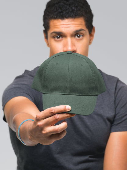 Customised Baseball Caps | Olive