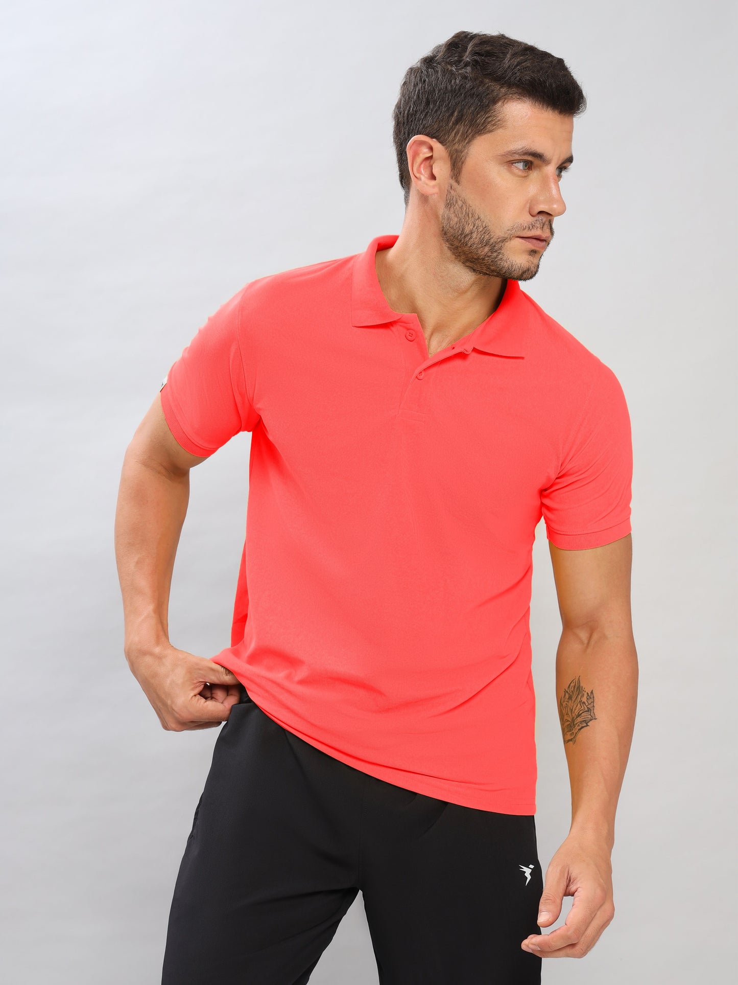 Customised Pique Polo | Coral
