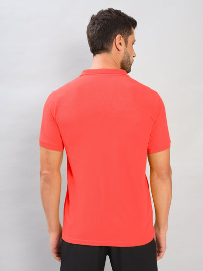 Customised Pique Polo | Coral