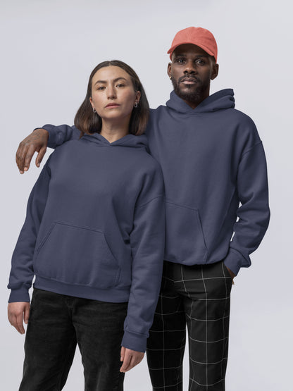 Customised Unisex Hoodie | Navy