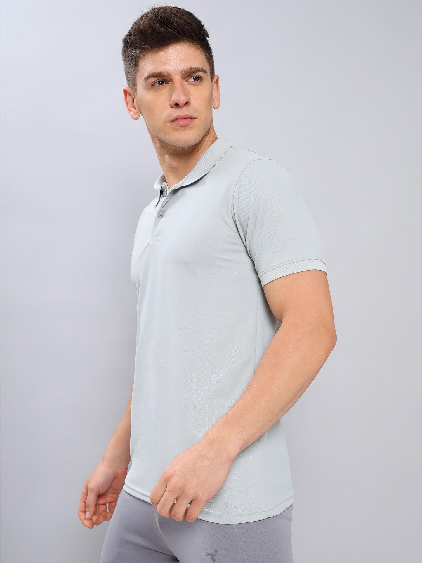 Customised Pique Polo | Grey