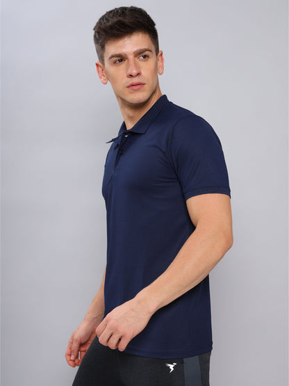 Customised Pique Polo | Navy