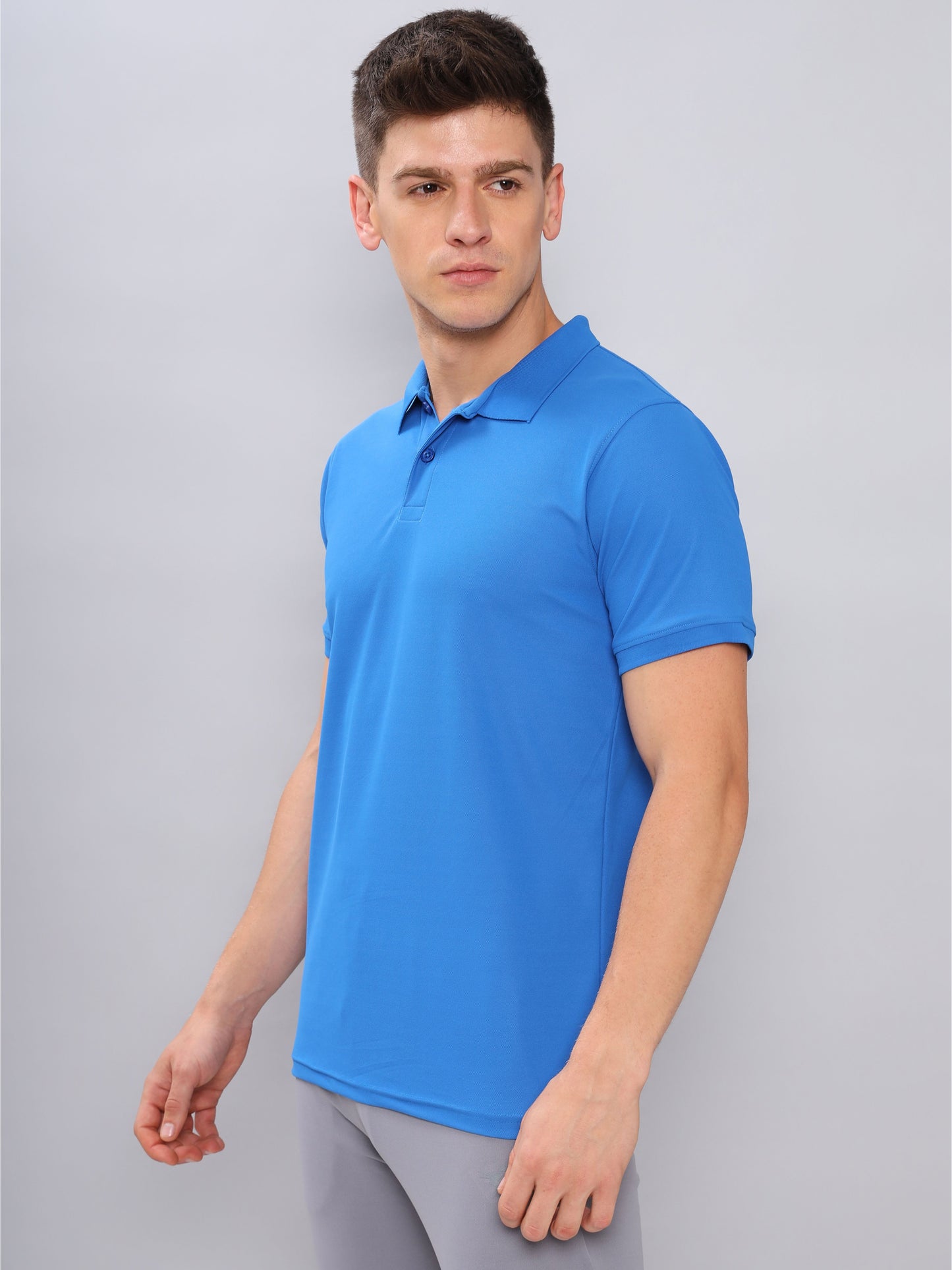 Customised Pique Polo | Blue