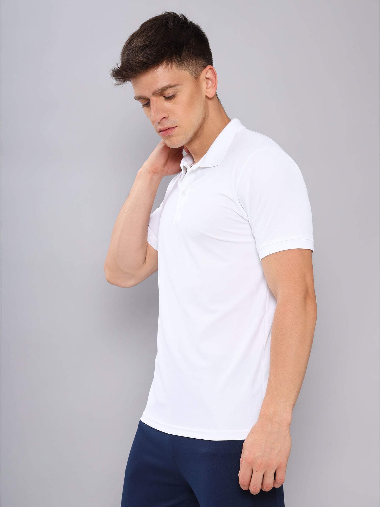 Customised Pique Polo | White