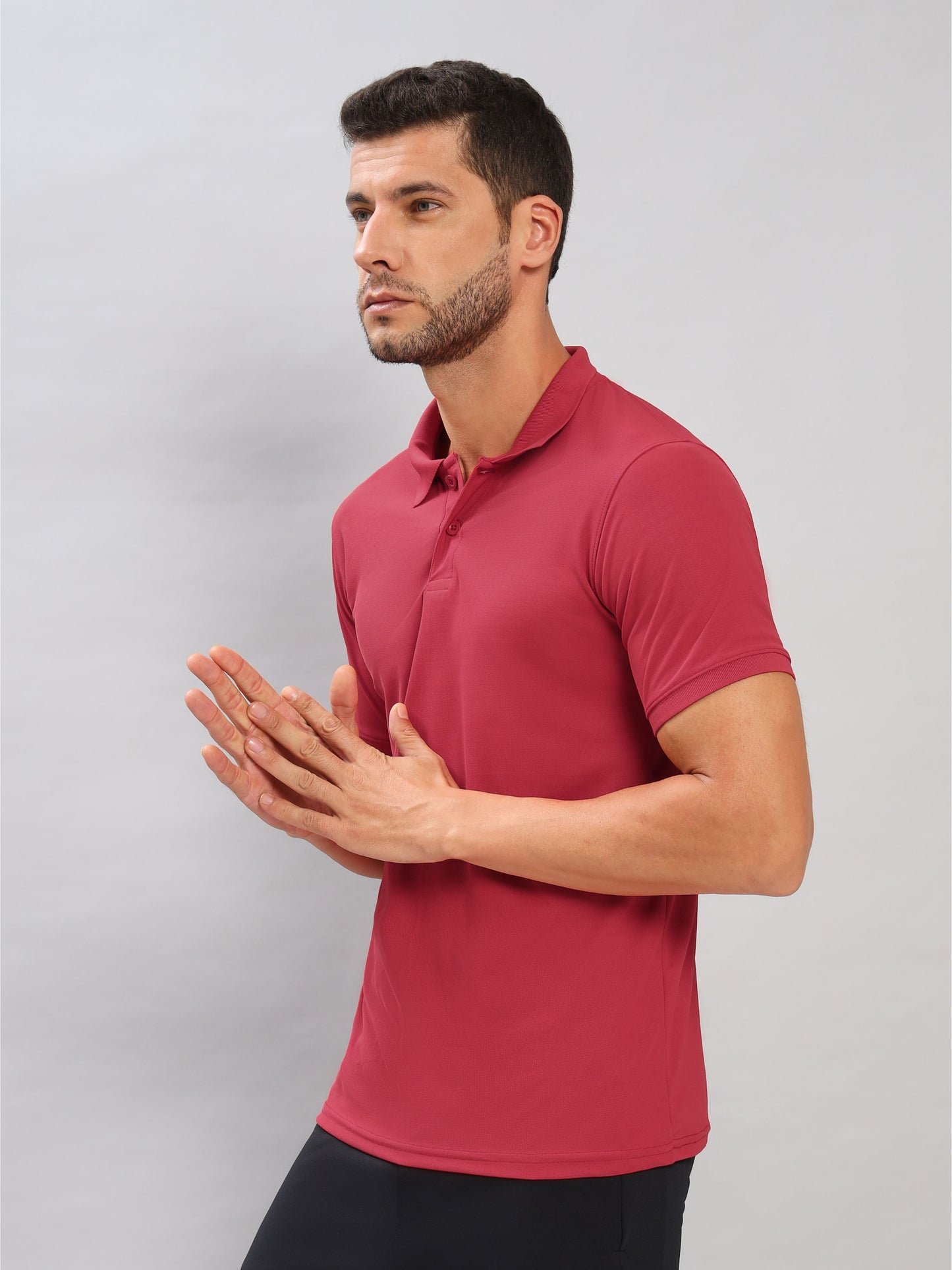 Customised Pique Polo | Red