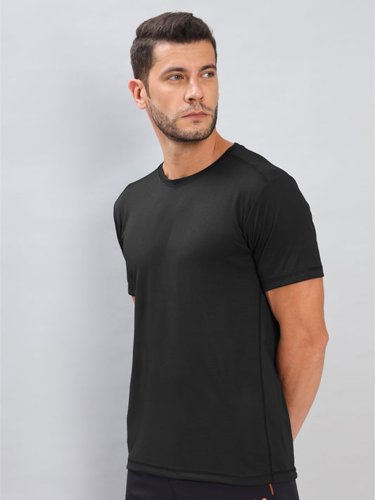 Customised Outdoor T-Shirt | Black