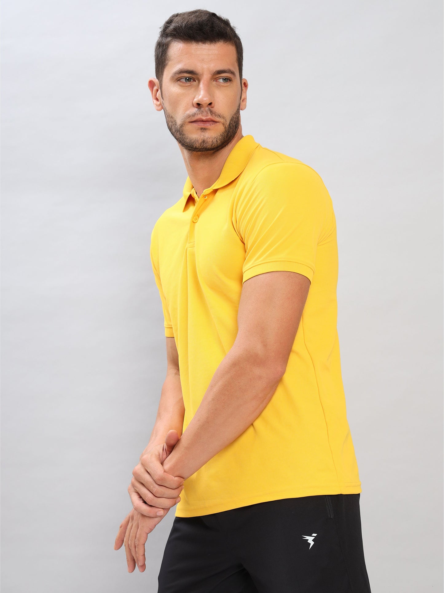 Customised Pique Polo | Yellow