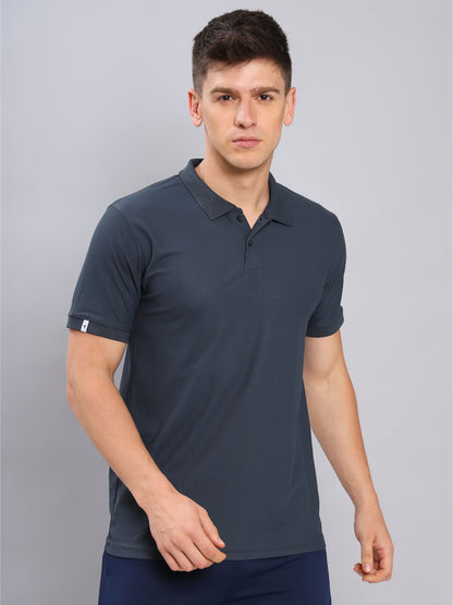 Customised Pique Polo | Carbon