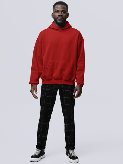 Customised Unisex Hoodie | Red