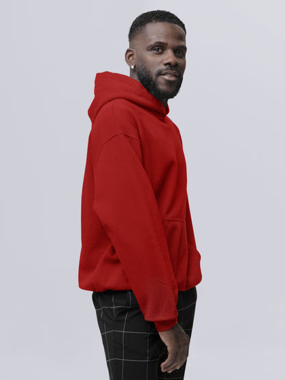Customised Unisex Hoodie | Red