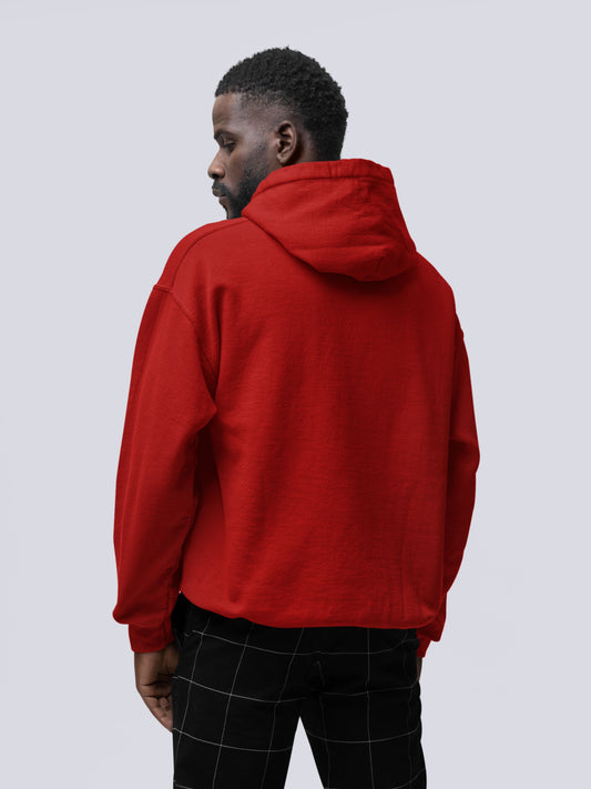 Customised Unisex Hoodie | Red