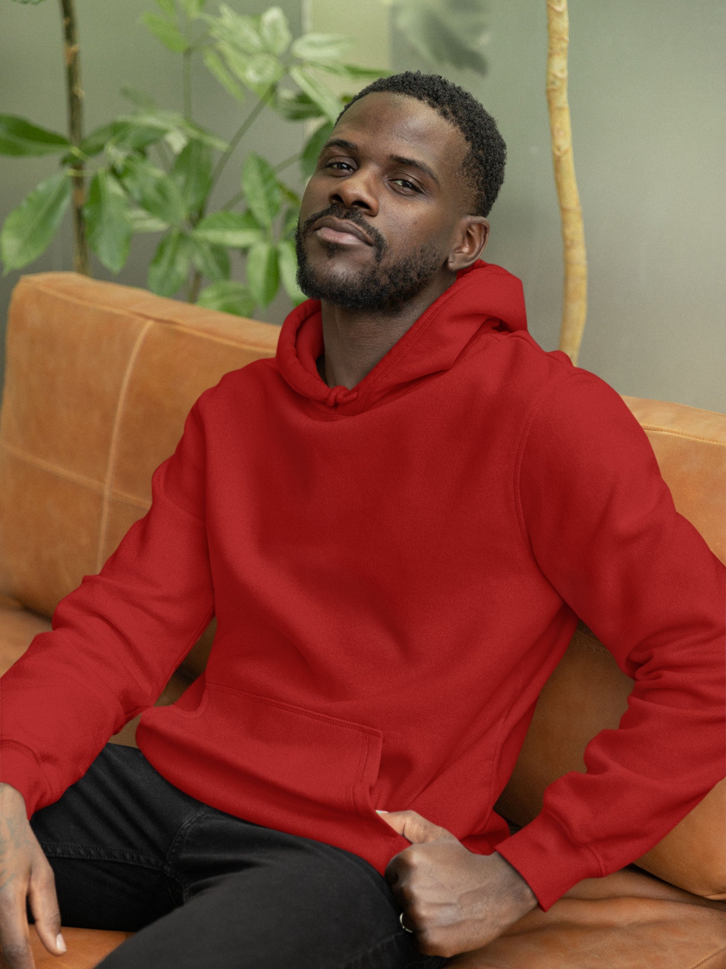 Customised Unisex Hoodie | Red