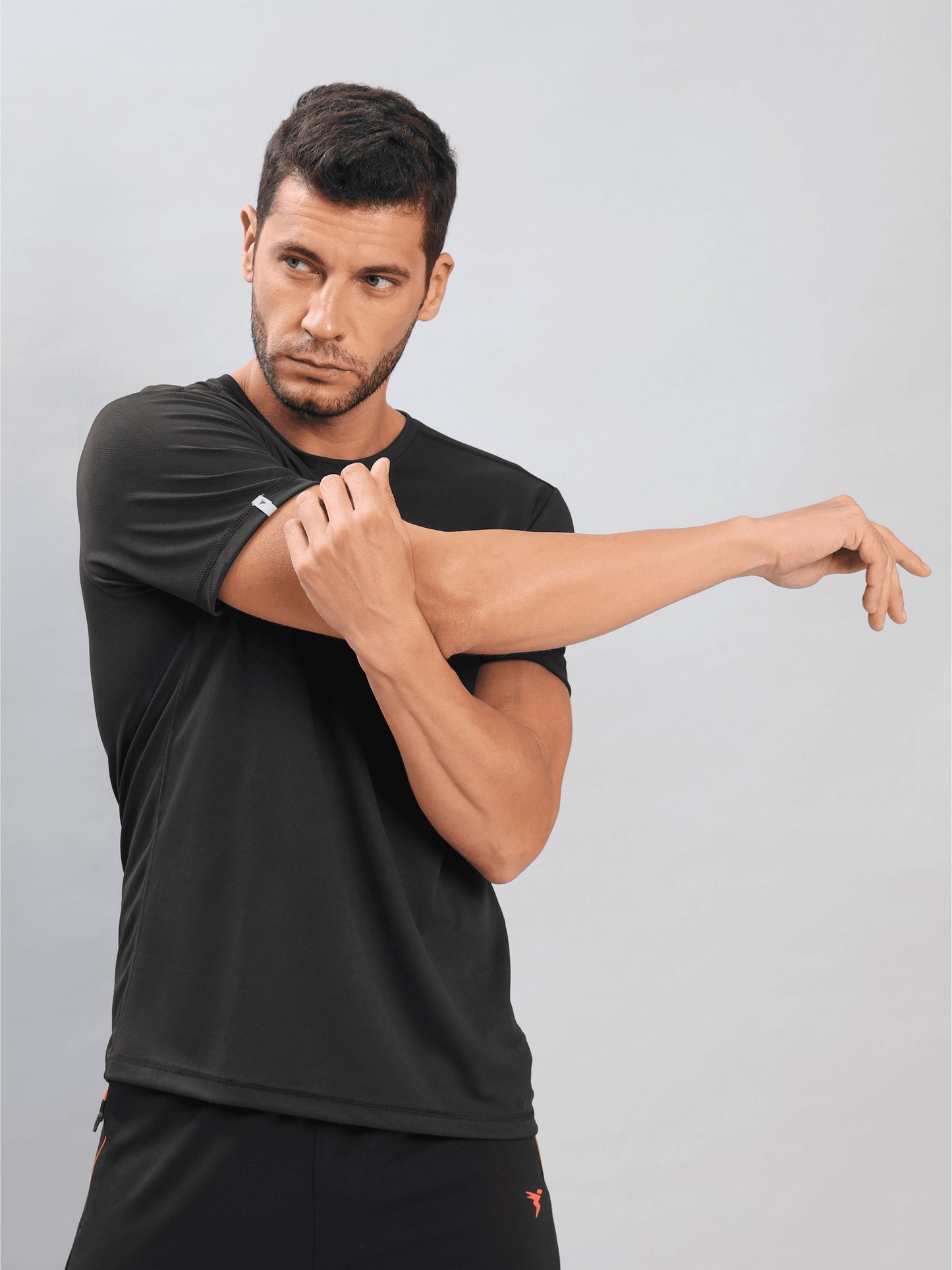 Customised Outdoor T-Shirt | Black