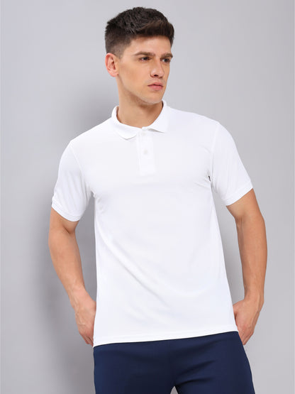 Customised Pique Polo | White