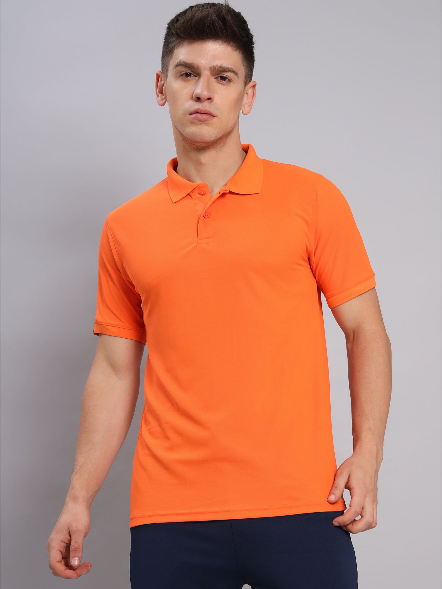 Customised Pique Polo | Orange