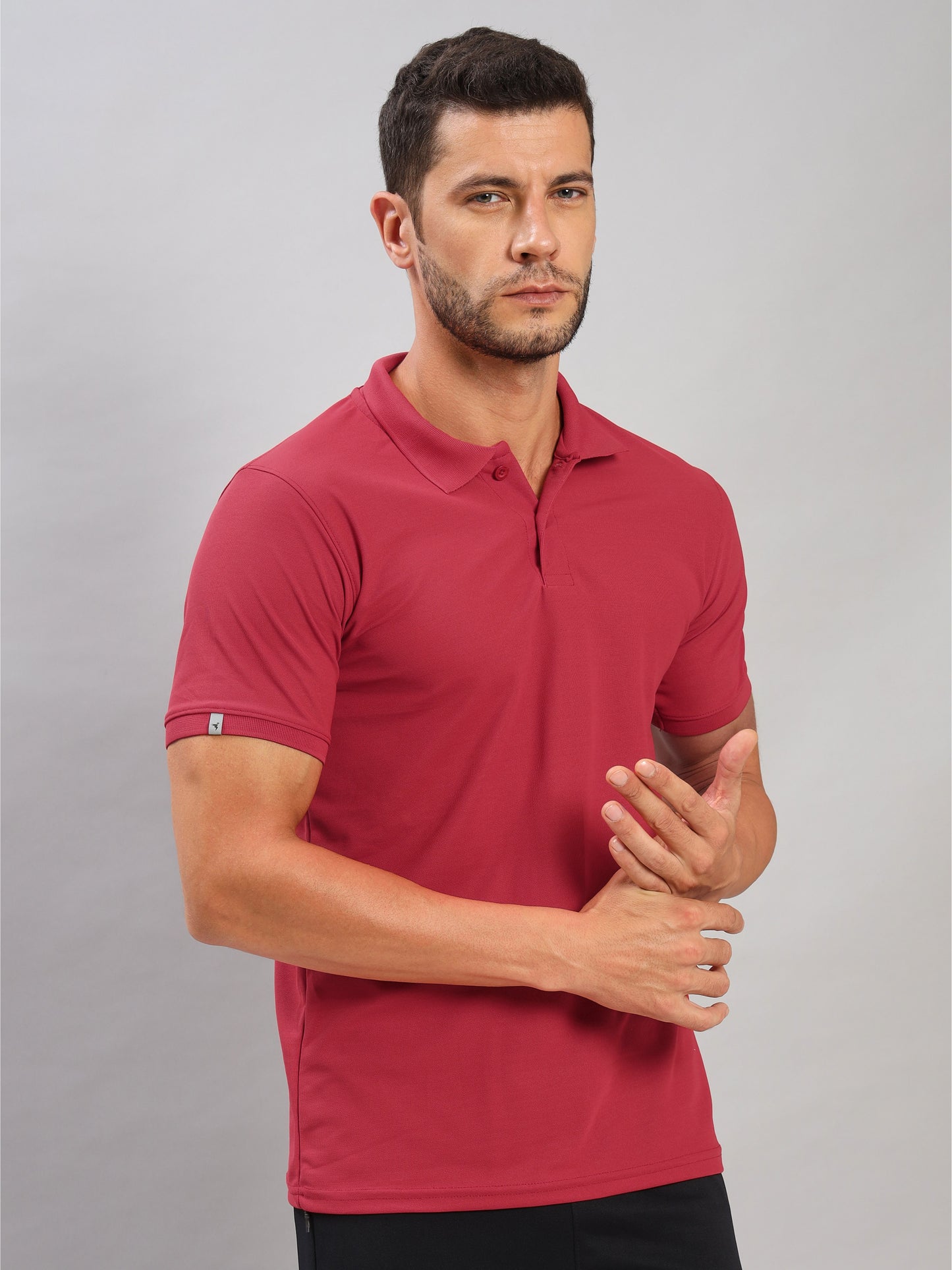 Customised Pique Polo | Red