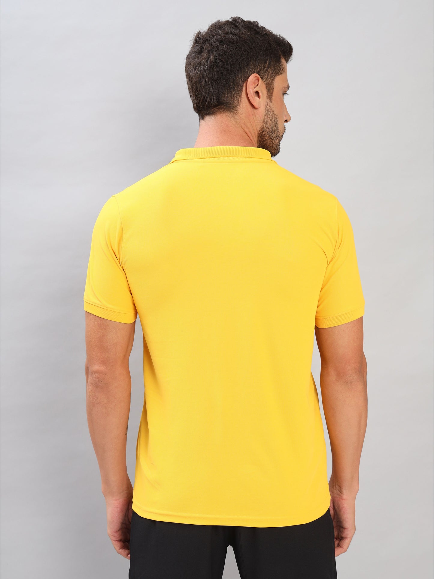 Customised Pique Polo | Yellow