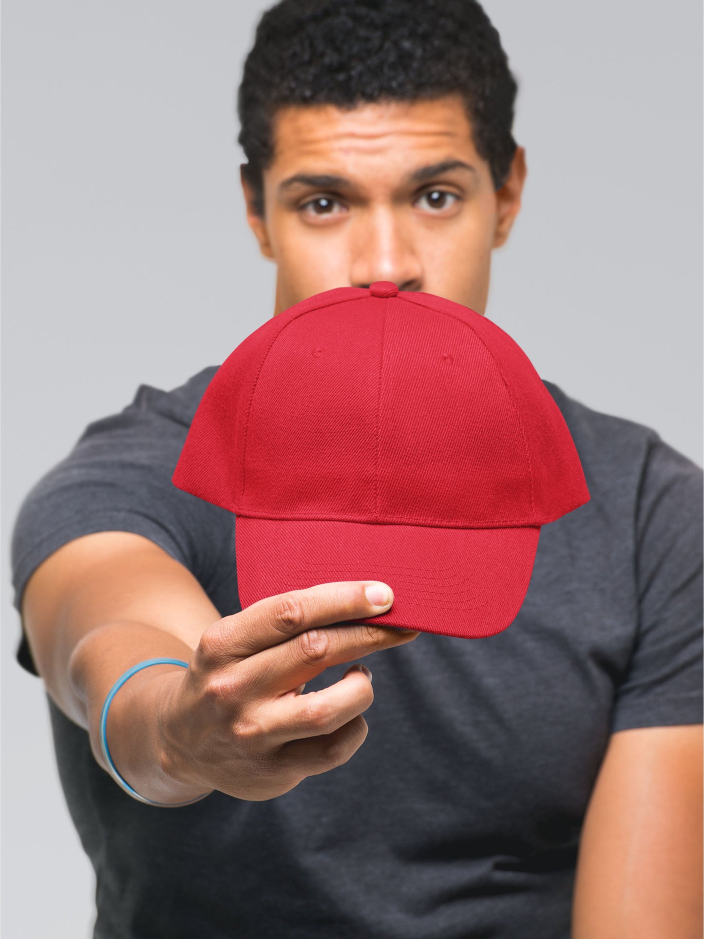Customised Baseball Caps | Red