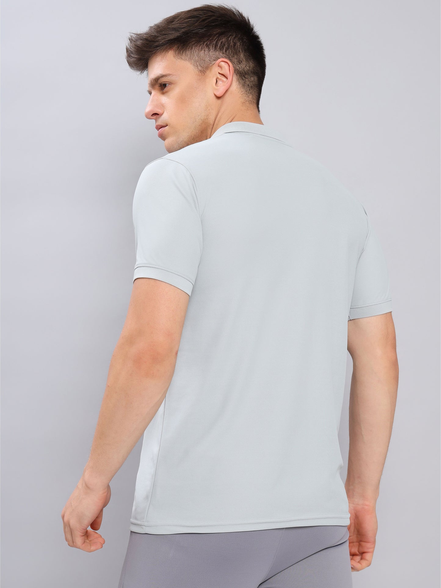 Customised Pique Polo | Grey