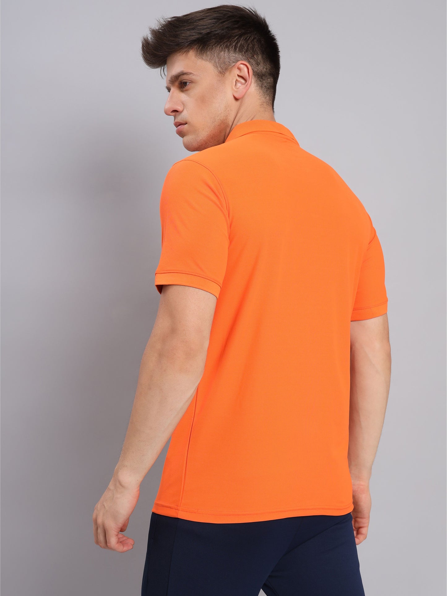 Customised Pique Polo | Orange