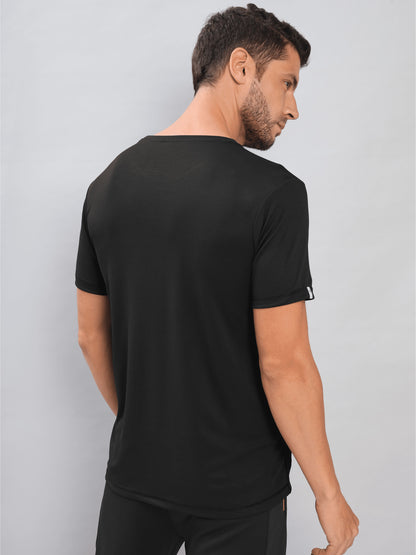 Customised Outdoor T-Shirt | Black