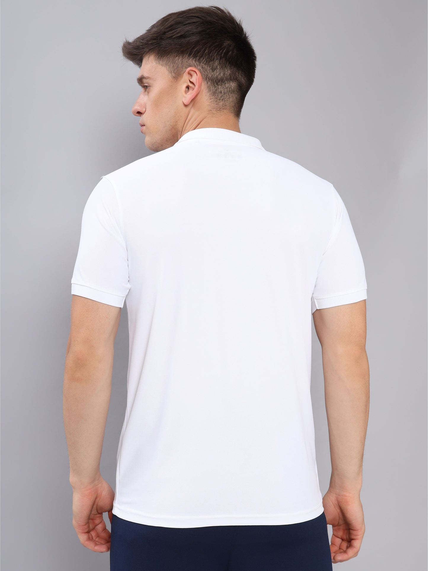 Customised Pique Polo | White