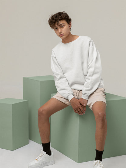Customised Unisex Sweatshirt | White