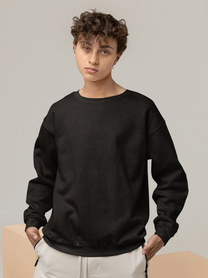 Customised Unisex Sweatshirt | Black