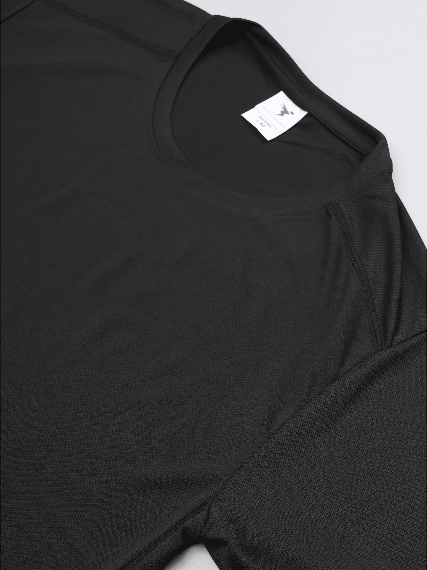 Customised Outdoor T-Shirt | Black