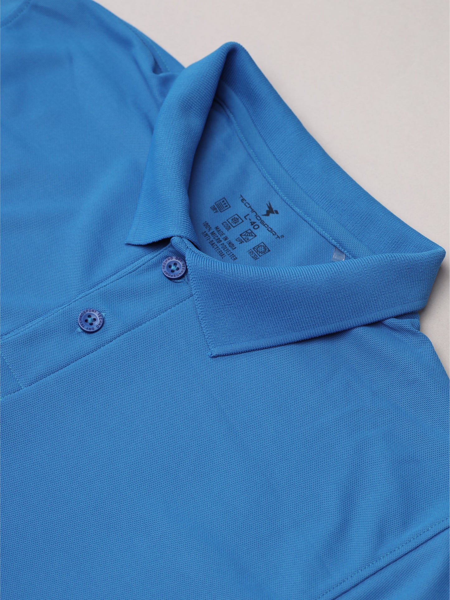 Customised Pique Polo | Blue