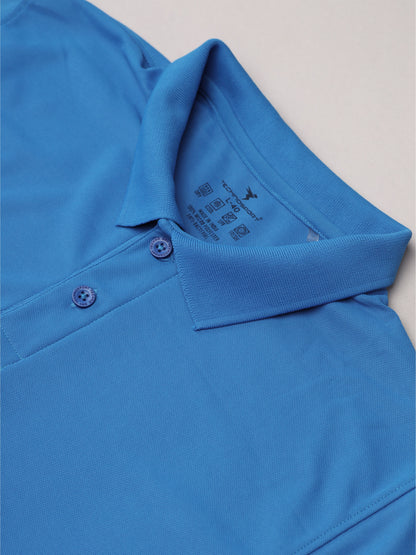 Customised Pique Polo | Blue