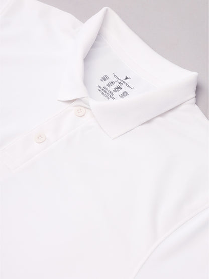 Customised Pique Polo | White