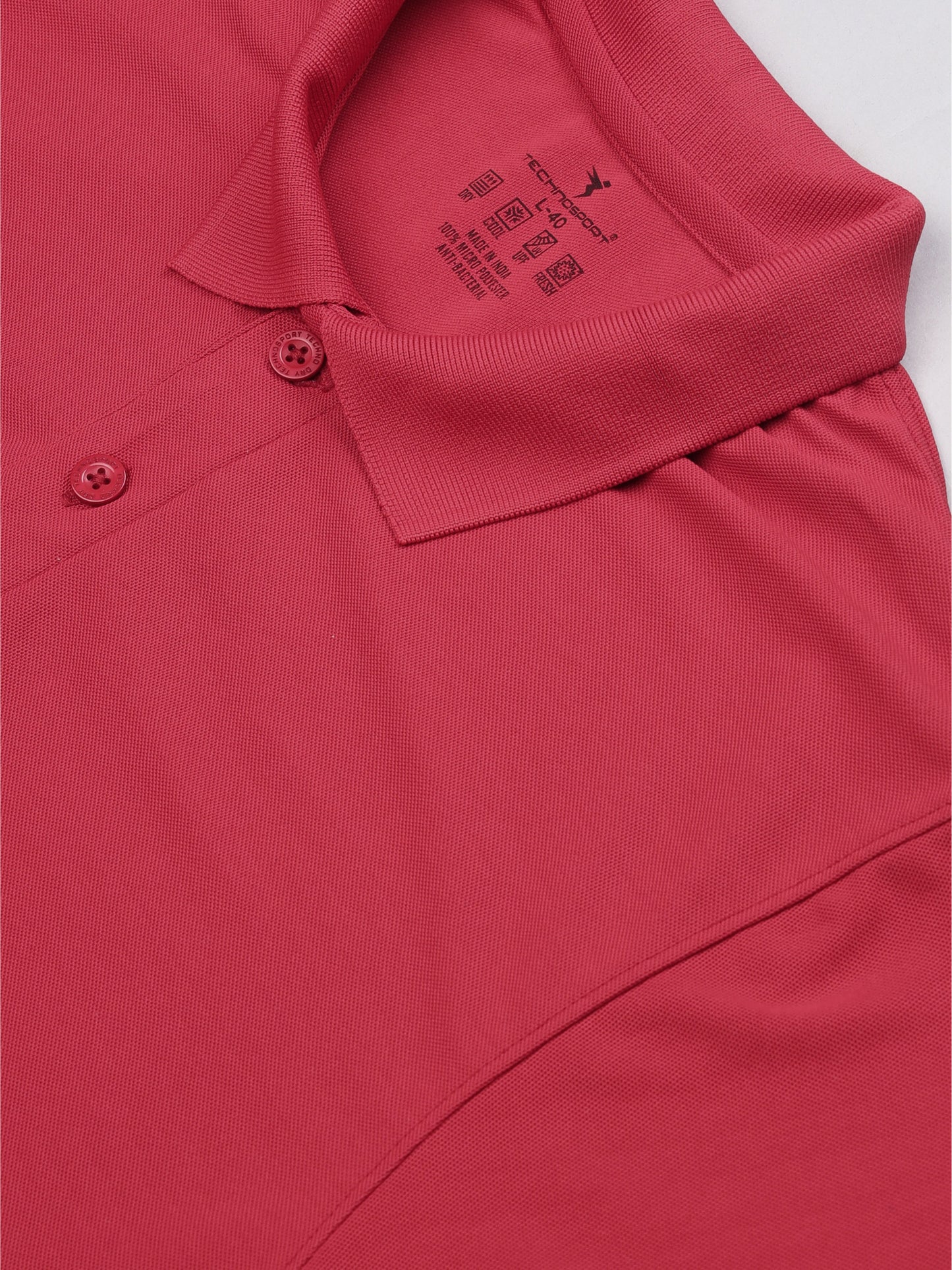 Customised Pique Polo | Red