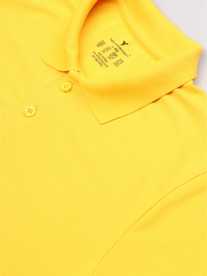Customised Pique Polo | Yellow