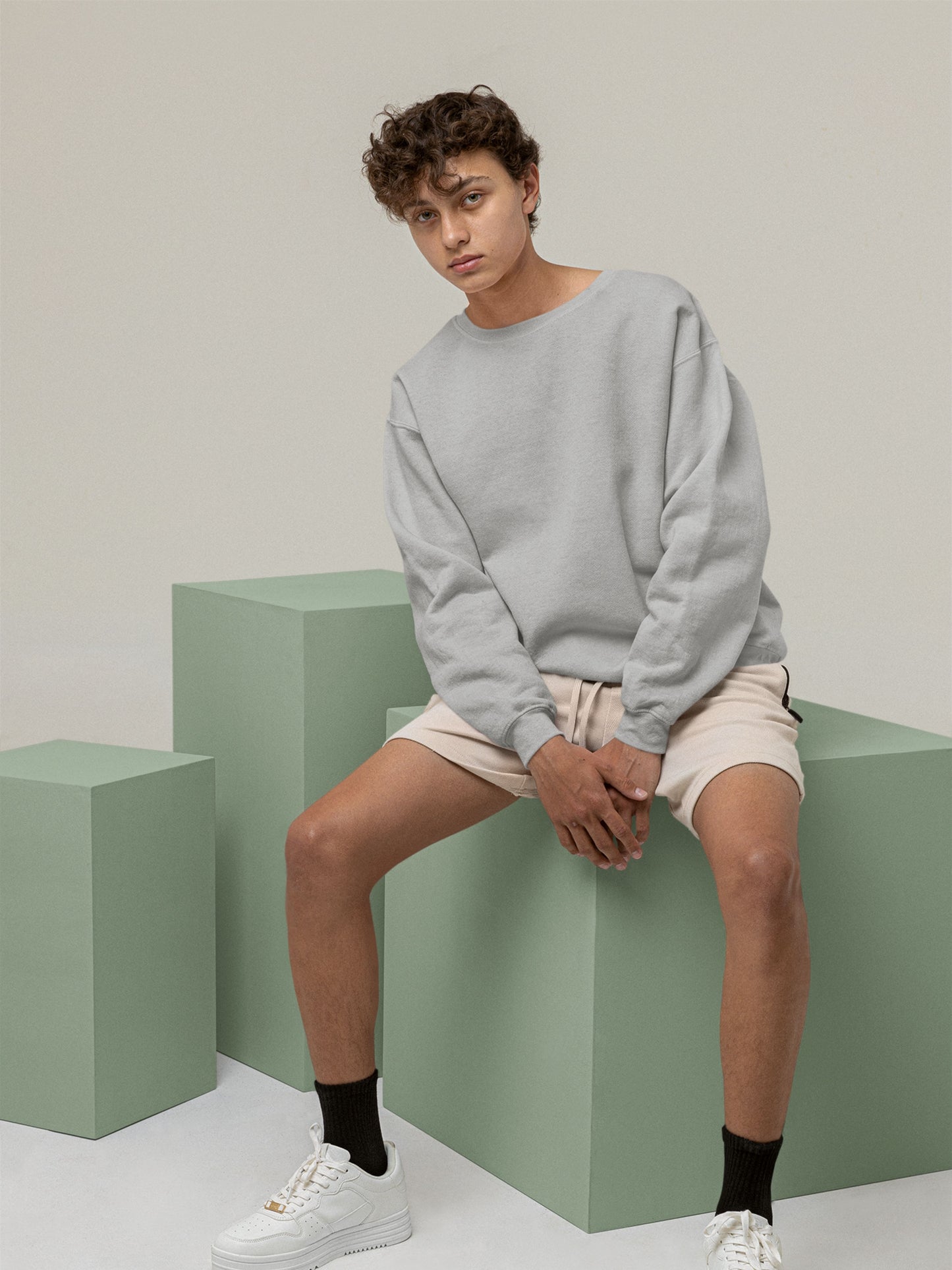 Customised Unisex Sweatshirt | Grey