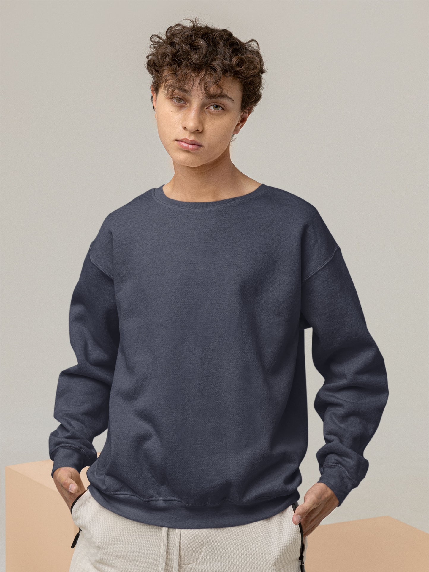 Customised Unisex Sweatshirt | Navy