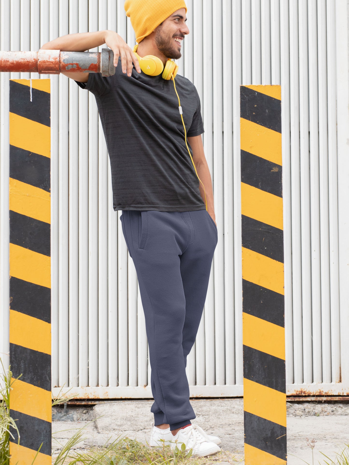 Customised Unisex Joggers | Navy