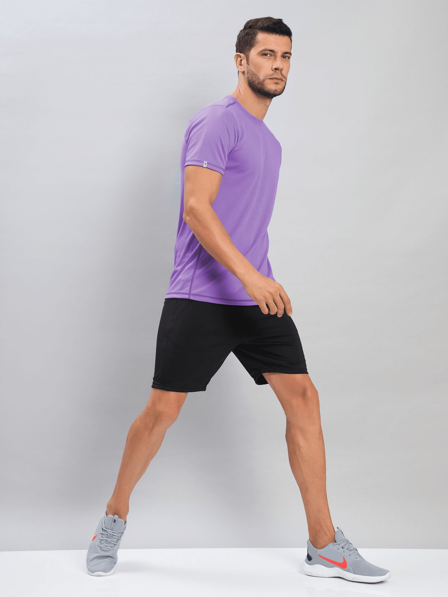 Customised Outdoor T-Shirt | Violet